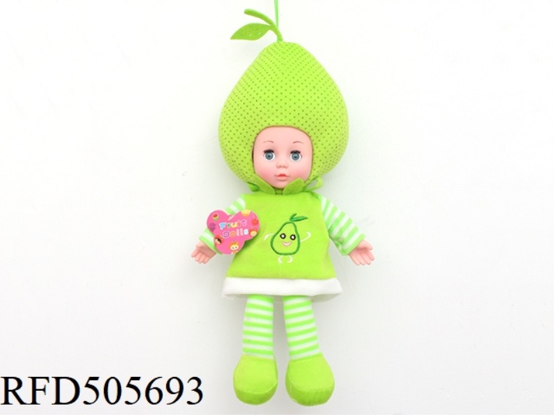 14 INCH PEAR MUSIC DOLL