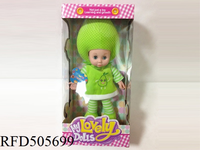 14 INCH PEAR MUSIC DOLL
