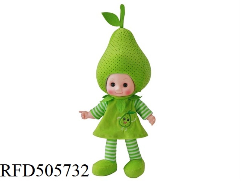 18 INCH PEAR MUSIC DOLL