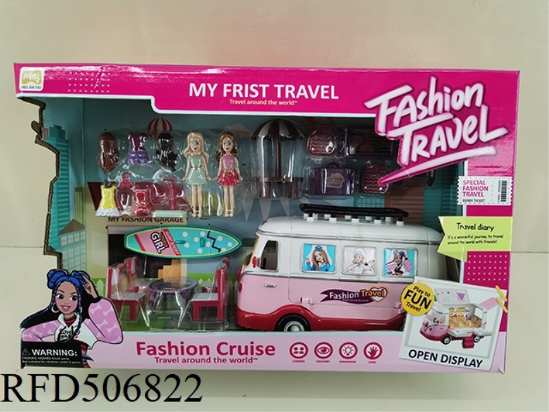 BARBIE BUS SET