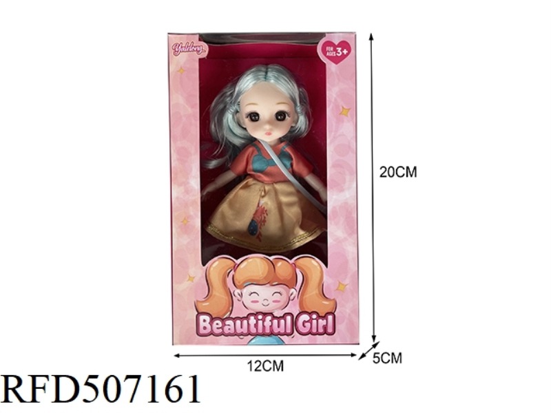 12 JOINTS 6 INCHES BEAUTIFUL 3D EYES BIG DOLL (REAL BODY)