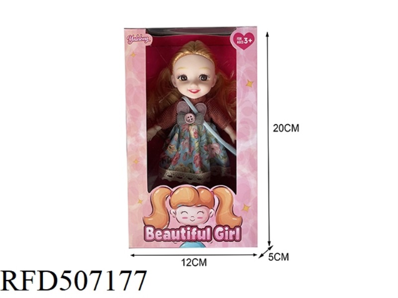 12 JOINTS 6 INCHES BEAUTIFUL 3D EYES SMILEY FACE BIG DOLL (BODY)