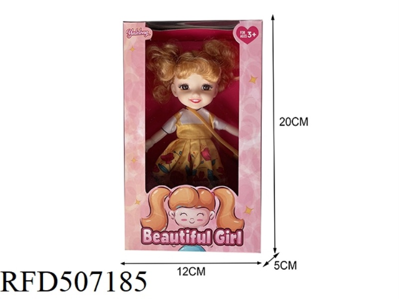 12 JOINTS 6 INCHES BEAUTIFUL 3D EYES SMILEY FACE BIG DOLL (BODY)