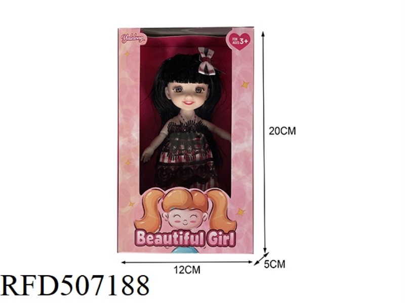 12 JOINTS 6 INCHES BEAUTIFUL 3D EYES SMILEY FACE BIG DOLL (BODY)