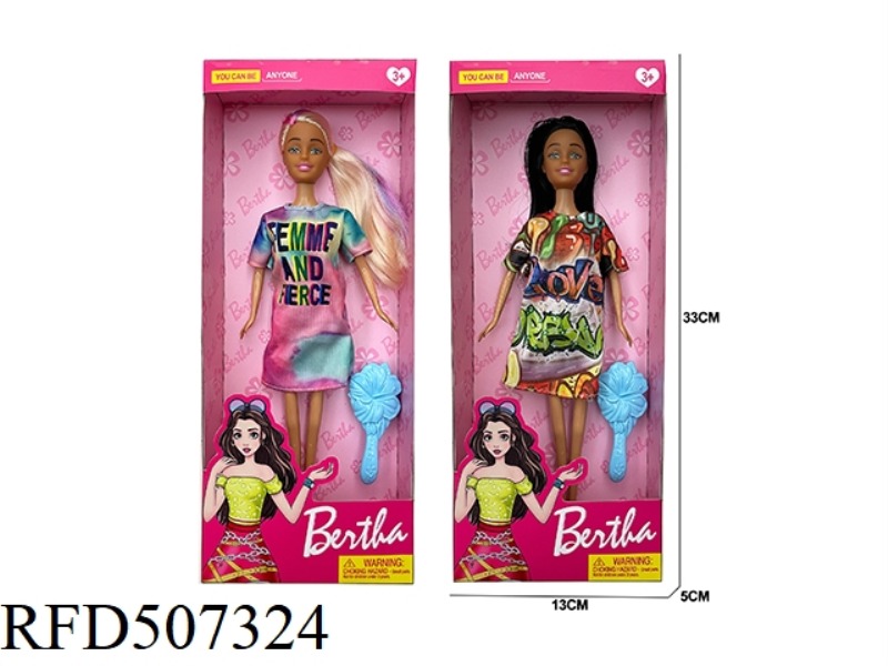 THIS 11-INCH FASHION WAS A BLACK BARBIE