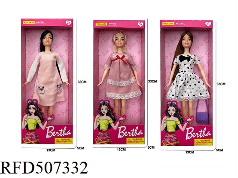 THIS WAS AN 11-INCH FASHION AND A 3-SIZE COMPOSITE GIRL