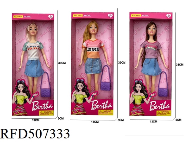 THIS WAS AN 11-INCH FASHION AND A 3-SIZE COMPOSITE GIRL
