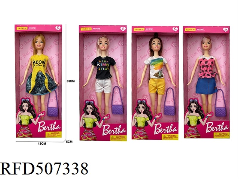 THIS WAS AN 11-INCH FASHION GIRL/FULL SIZE / 4-SIZE COMPOSITE