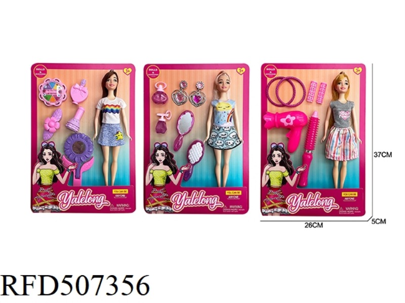 THIS WAS AN 11-INCH FASHION AND WAS MADE INTO A FULL BODY AND A 3-SIZE COMPOSITE DRESS