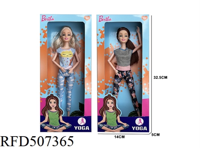 11-INCH JOINT YOGA BARBIE WAS A DOLL/FULL BODY /2 COMPOSITE