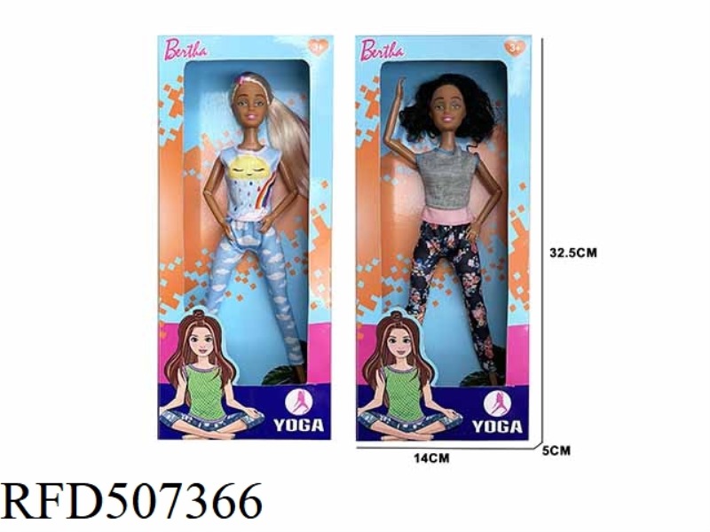 THIS 11-INCH JOINT YOGA WAS A BLACK SKIN AND A TWO-SIZE COMPOSITE
