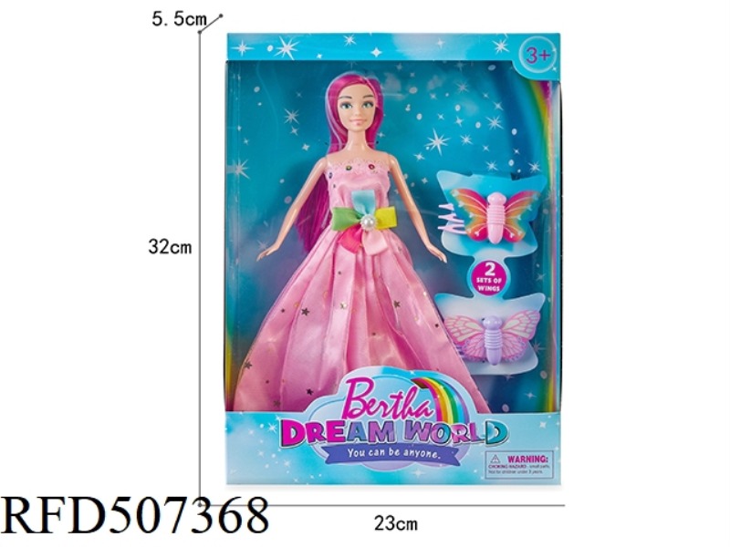 SHE WAS AN 11-INCH BARBIE GIRL
