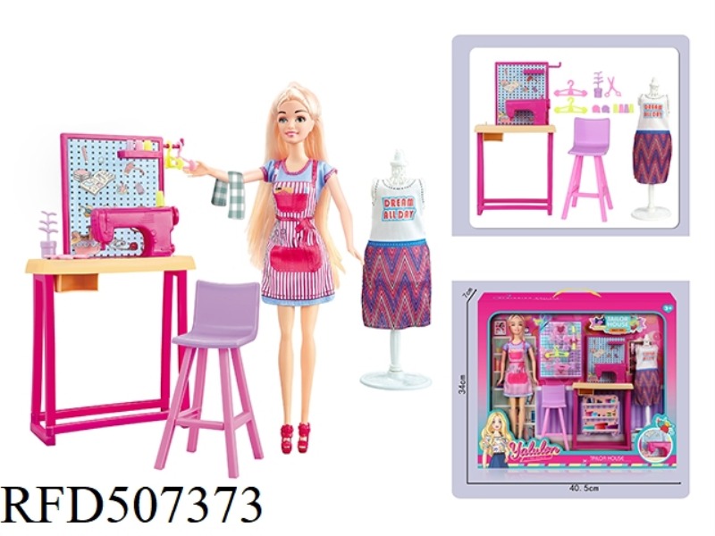 11.5-INCH COSTUME DESIGNER DOLL SET
