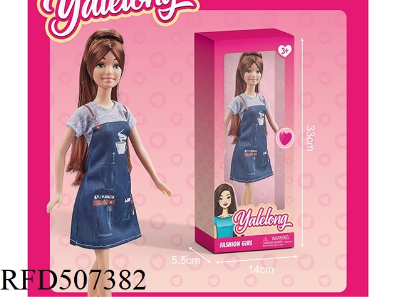 SHE WAS AN 11-INCH BARBIE GIRL