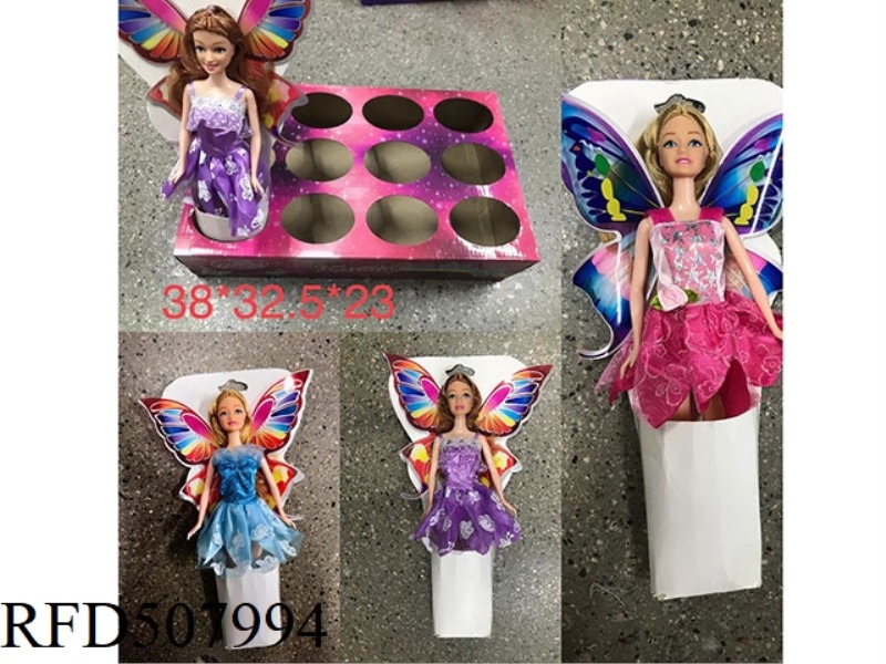 11.5-INCH KEBBI BUTTERFLY FAIRY 12PCS
