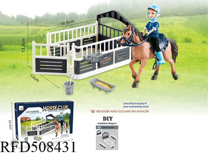 HORSEHOUSE BARBIE KIT