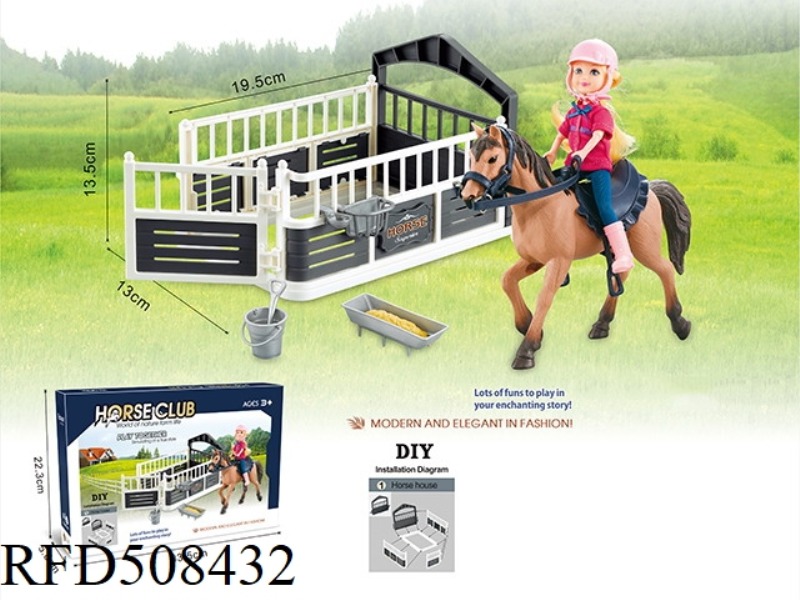 HORSEHOUSE BARBIE KIT