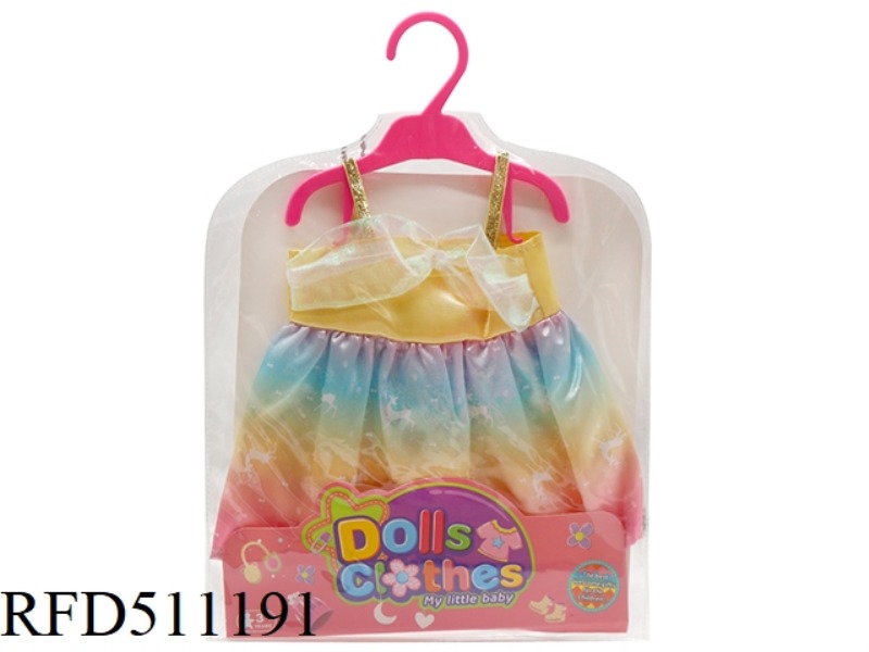 DOLL CLOTHES * TROPICAL PHANTASMAGORIC ELK SLING DRESS