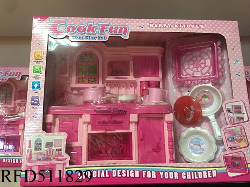 SEPARABLE CABINET + BARBIE PINK WITH LIGHTS AND MUSIC