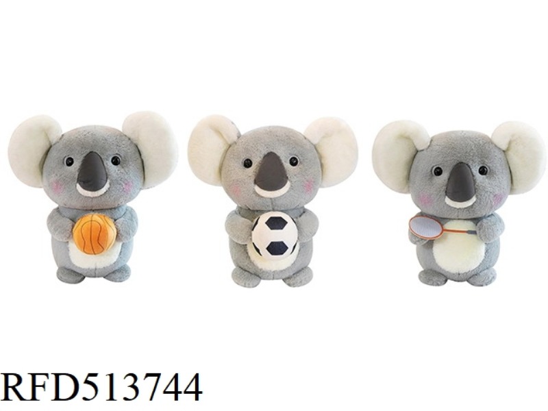 SPORTS KOALA THROW PILLOW 25CM