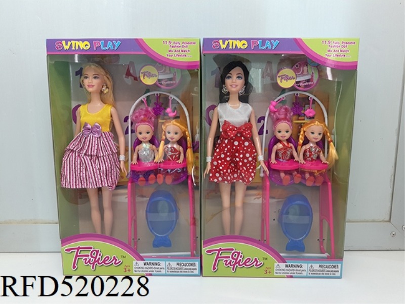 BARBIE FOR THE CHILDREN'S TABLE
