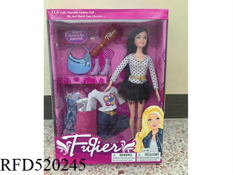 FASHION BARBIE WITH A COSTUME CHANGE