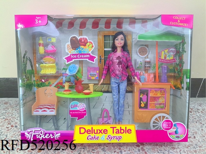 THE OUTDOOR BARBIE JUICE TRUCK