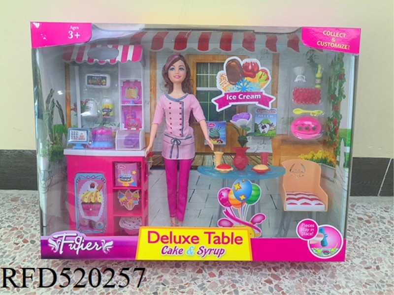 OUTDOOR BARBIE CAKE TRUCK