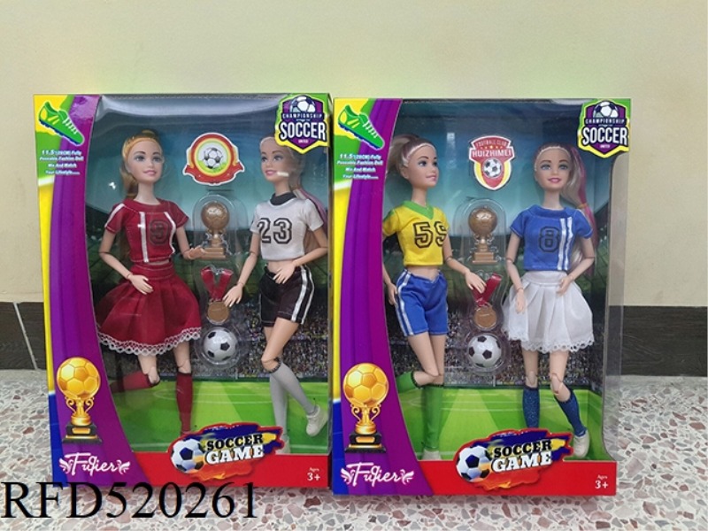 WOMEN'S FOOTBALL PAIR