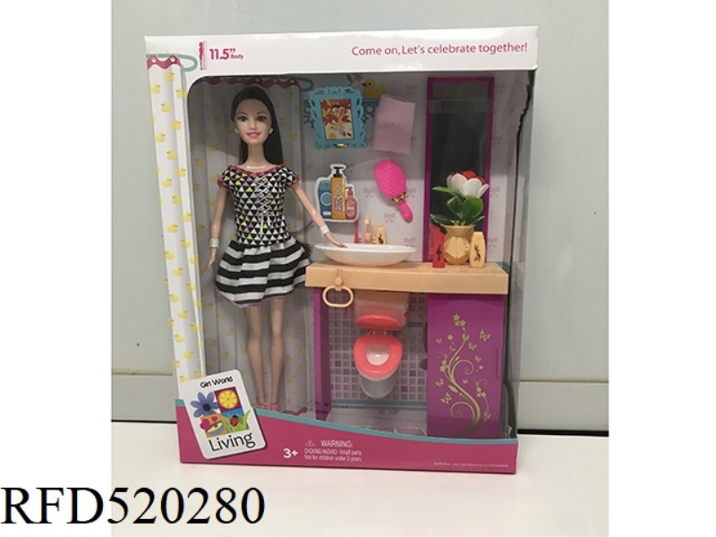BATHROOM BOX WITH TOILET
