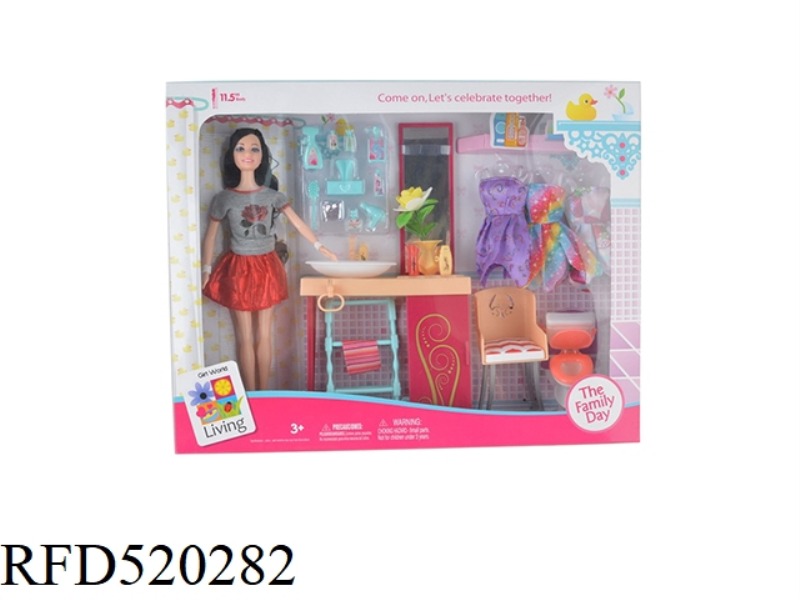 BATHROOM BOX WITH CHANGE OF CLOTHES