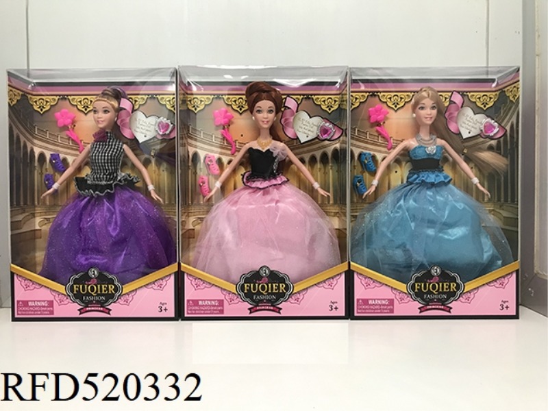 FASHION BARBIE BIG SKIRT BIG HEAD