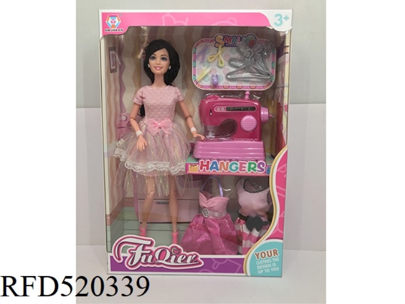 FASHION SEWING MACHINE WITH COSTUME CHANGE