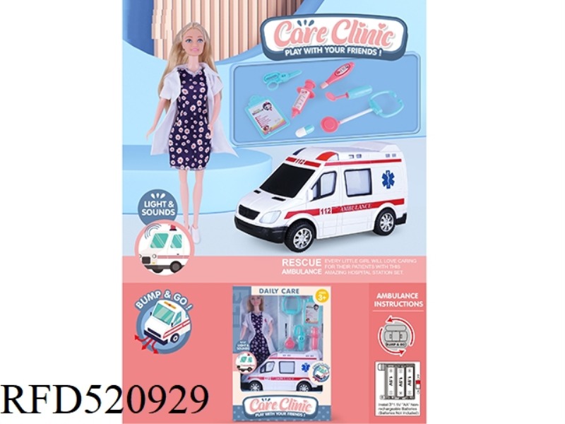 BARBIE AMBULANCE