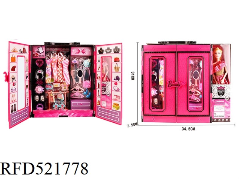 DREAM WARDROBE WITH STYLISH BARBIE