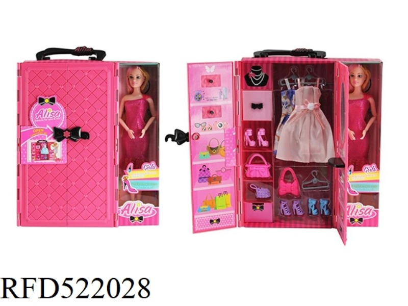 FASHION WARDROBE WITH DOLLS