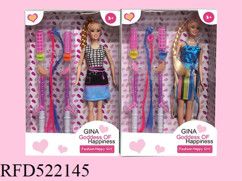 GINA11 INCH GIRL, HAIRDRESSING SERIES