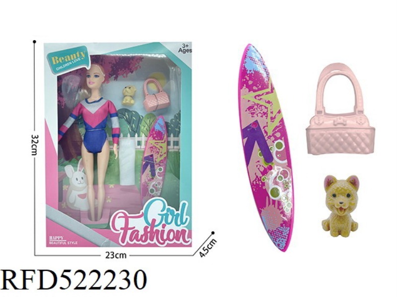 11.5 INCH FASHION DOLL + PET