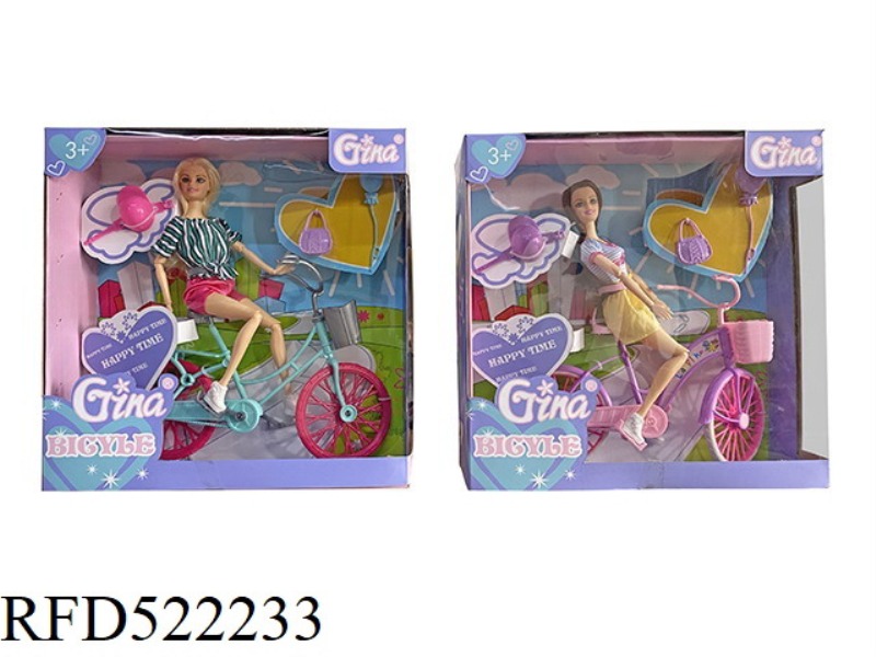 GINA DOLL 11.5CYCLING GIRL