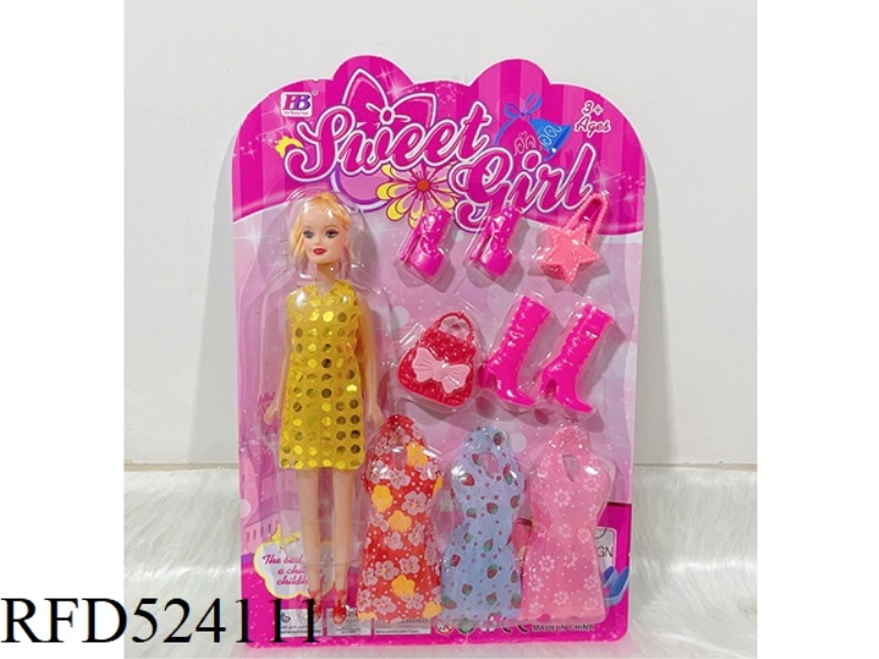 ELEVEN INCH HOLLOW BARBIE