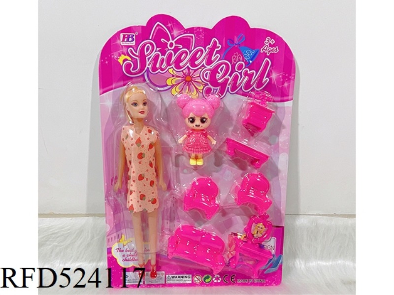 ELEVEN INCH HOLLOW BARBIE