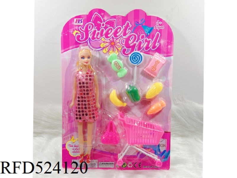 ELEVEN INCH HOLLOW BARBIE
