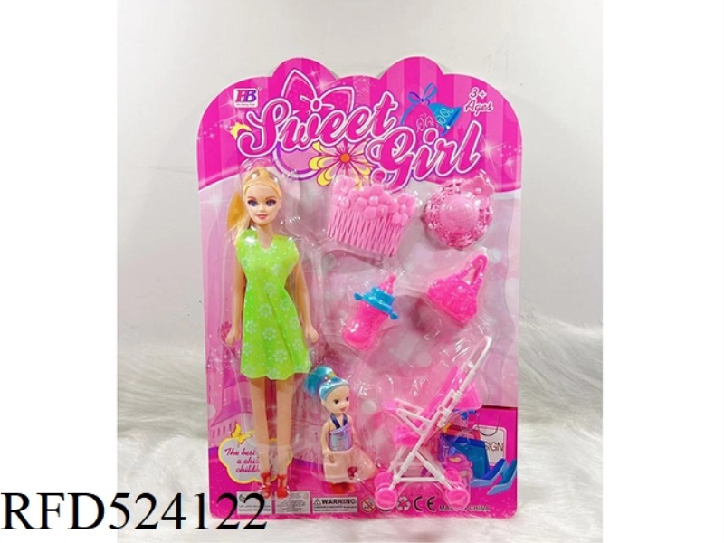 ELEVEN INCH HOLLOW BARBIE