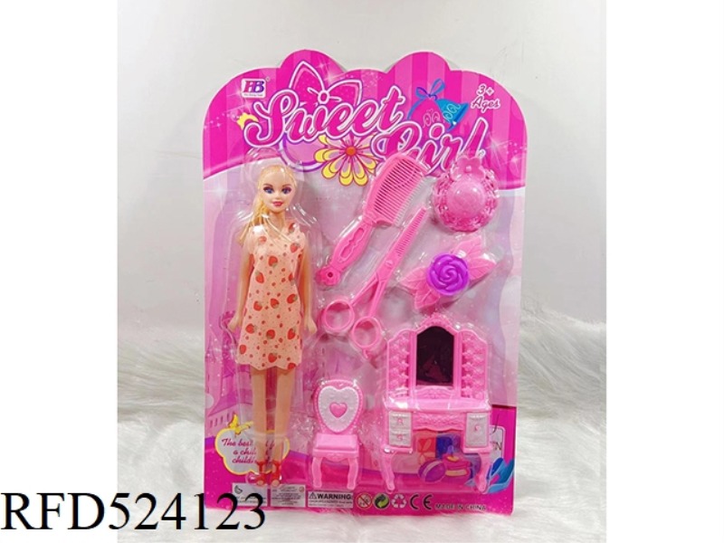ELEVEN INCH HOLLOW BARBIE