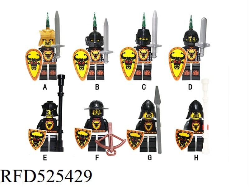 OX COUNTRY KNIGHT 16PCS