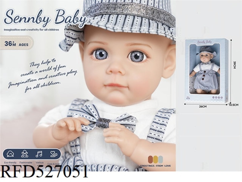 14 INCH COTTON BODY SIMULATION REBIRTH DOLL (SIX-TONE IC)