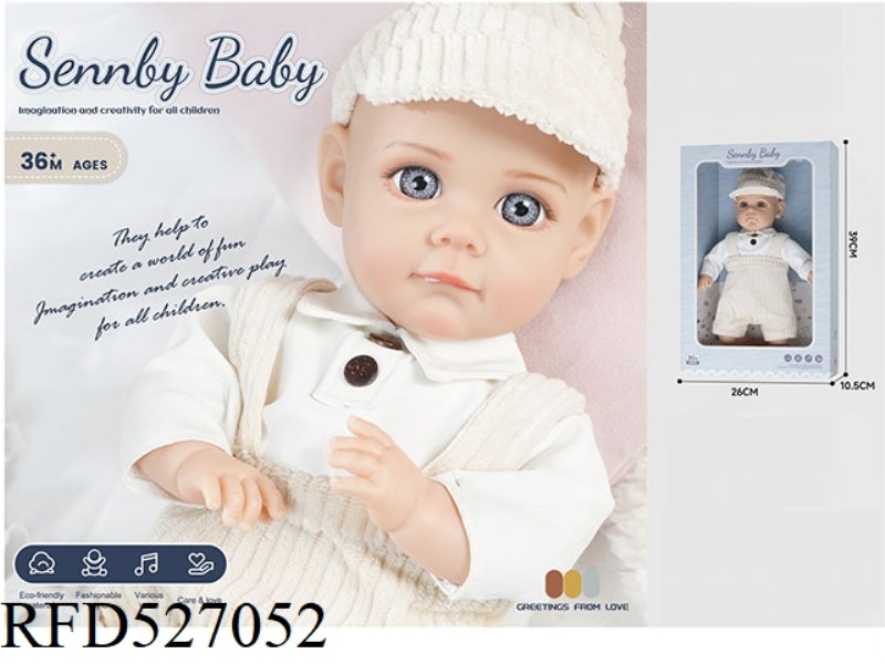 14 INCH COTTON BODY SIMULATION REBIRTH DOLL (SIX-TONE IC)