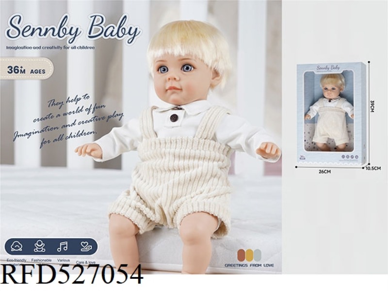 14 INCH COTTON BODY SIMULATION REBIRTH DOLL (SIX-TONE IC)