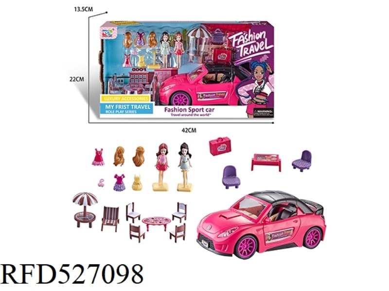 BARBIE SPORTS CAR SET