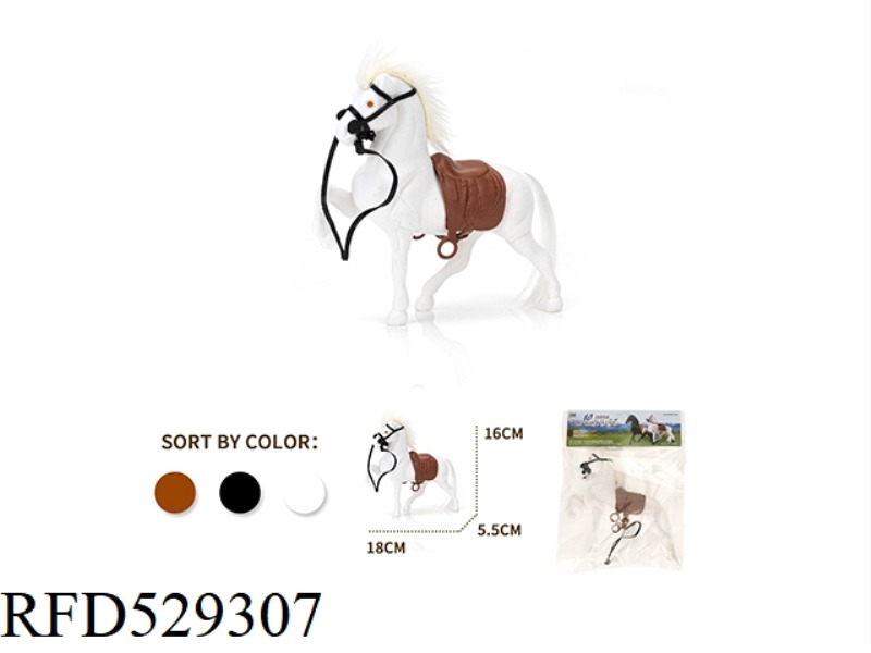 SUPER FLEECE HORSE WITH BENT LEGS